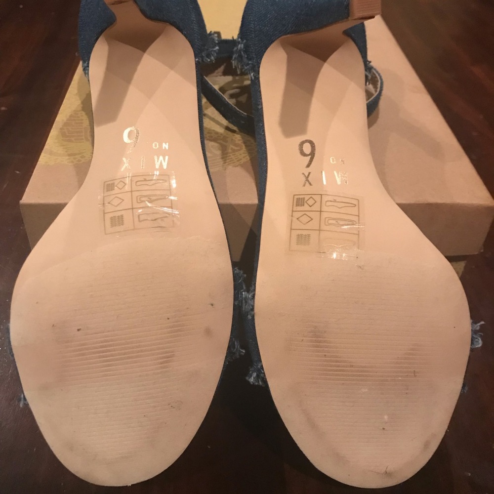 Denim sandal